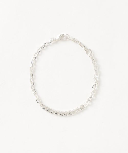 E.M. | シルバーミックスチェーンブレスレット - Buyee, an