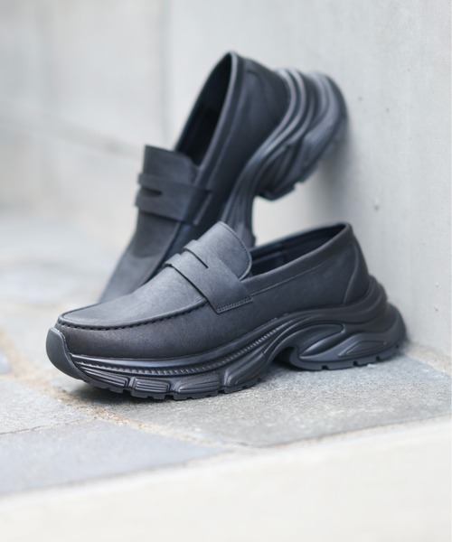 DOOPZ | Chunky Sole Volume Loafers - チャンキーソールボリューム