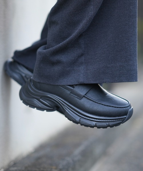 DOOPZ | Chunky Sole Volume Loafers - チャンキーソールボリューム
