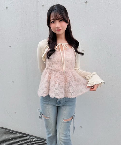 NOMAE | ローズペプラムキャミ - Buyee, an Online Proxy Shopping 