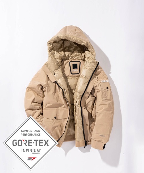 PHENIX | +phenix(プラスフェニックス)GORE-TEX INFINIUM Down Jacket