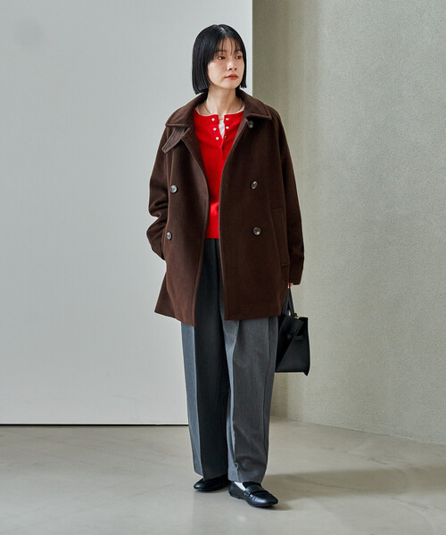 FREAK'S STORE | 3WAY ウール ミドル ジャケットコート - Buyee, an