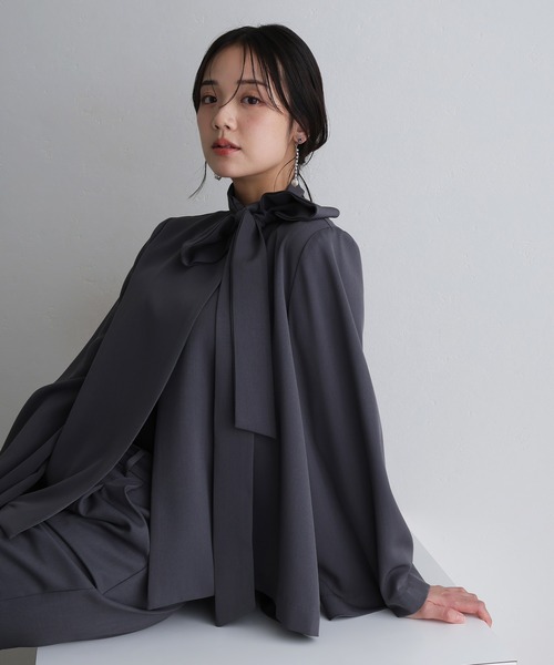 POURVOUS | ジレフォーマルセットアップセレモニー 入園式 卒園式 母親