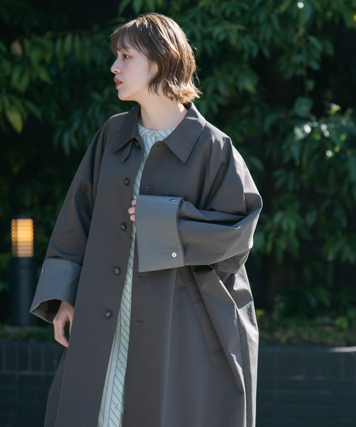 KBF ステンカラーBIGBIGコート 2024年購入 セール】ステンカラーBIGBIGコート（ステンカラーコート）｜KBF