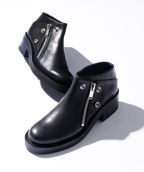 Y*1様 foot the coacher⭕️DOUBLE LACED 希少　黒 DOUBLE LACED ｜ foot the coacher