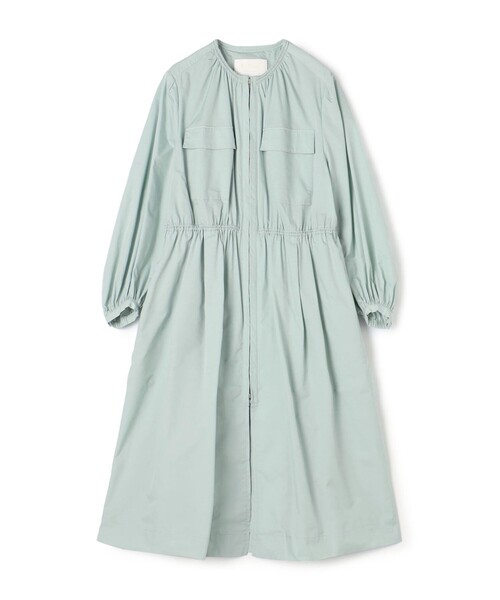 BALLSEY | ライトタフタ ジップアップロングコート - Buyee, an