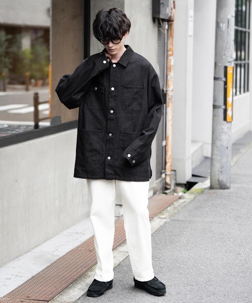 ROCKY MONROE | ヴィンテージライクオーバーサイズデニムカバーオール