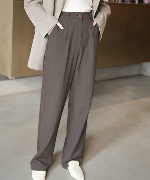 CLEL クレイル Tuck Pants プライム TR 3Dタックパンツ L CLEL Prime