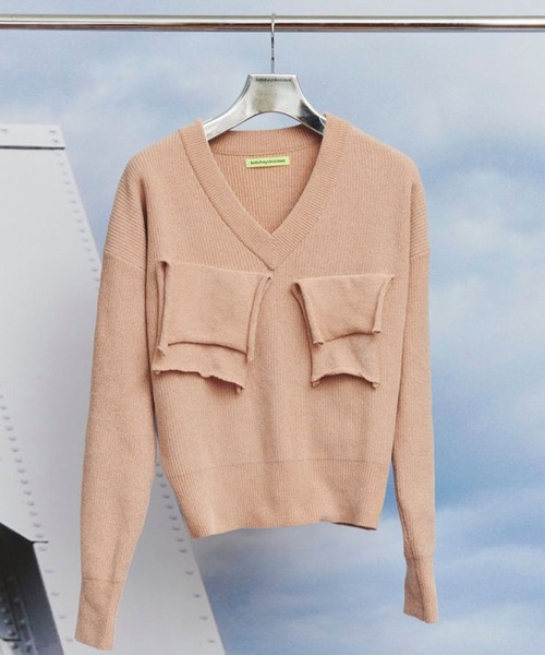 コトハヨコザワ TDブイネック ニット KOTOHAYOKOZAWA | 【kotohayokozawa/コトハヨコザワ】TD V-NECK KNIT