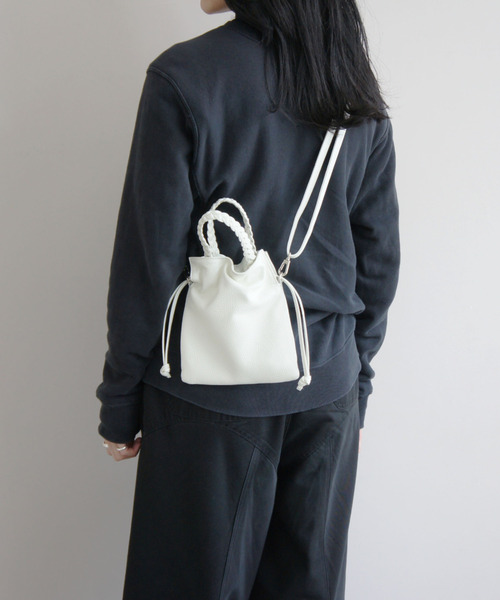 タイドウェイ（TIDEWAY）/MONTH ITALY LEATHER 2WAY SHOULDER TIDEWAY | MONTH ITALY LEATHER 2WAY SHOULDER - Buyee, an Online