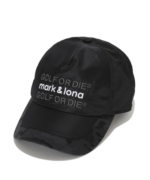 MARK&amp;LONA - マーク&amp;ロナ M&amp;L総柄シリコンパッチロゴライン6パネルキャップ FR ブラック 楽天市場】MARK&LONA（帽子｜バッグ・小物・ブランド雑貨）の通販