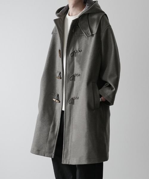 AURALEE グレー ダッフルコート AURALEE グレー ダッフルコート
