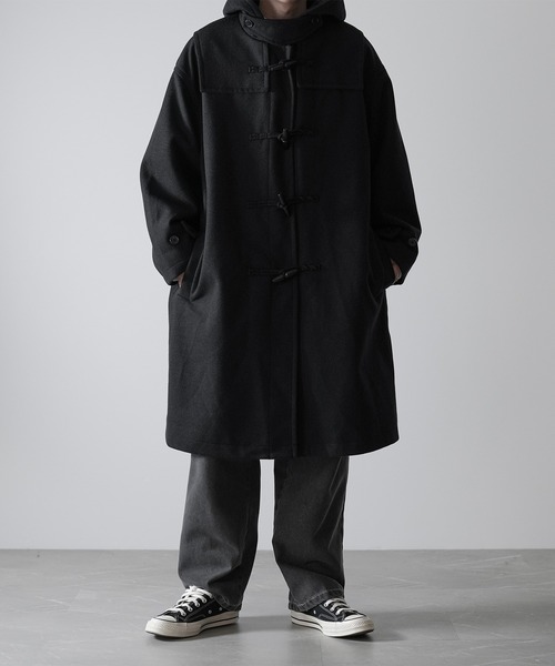 RUUBON ボリュームダッフルコート RUUBON ダッフルコート コート 「RUUBON」melton volume duffle