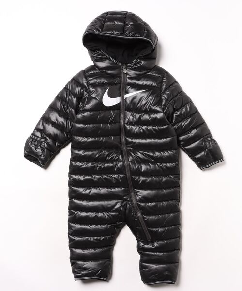 NIKE スウッシュ オーバーオール サロペット ブラック ホワイト