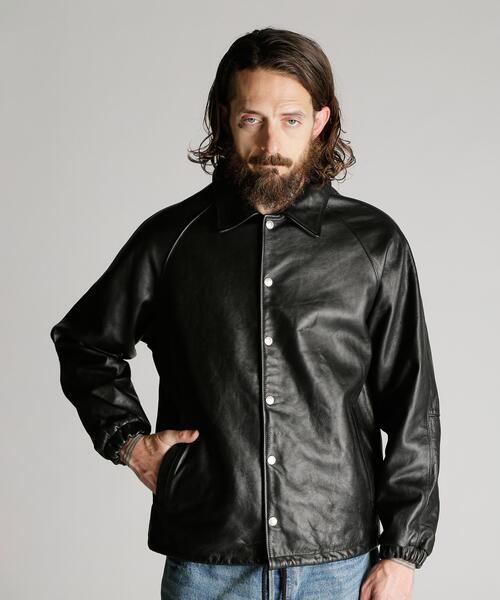 SCHOTT | Schott/ショット/LEATHER COACH JACKET/レザー コーチ