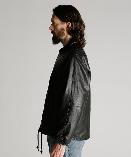 SCHOTT | Schott/ショット/LEATHER COACH JACKET/レザー コーチ