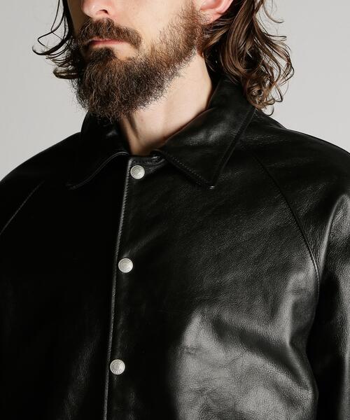 SCHOTT | Schott/ショット/LEATHER COACH JACKET/レザー コーチ