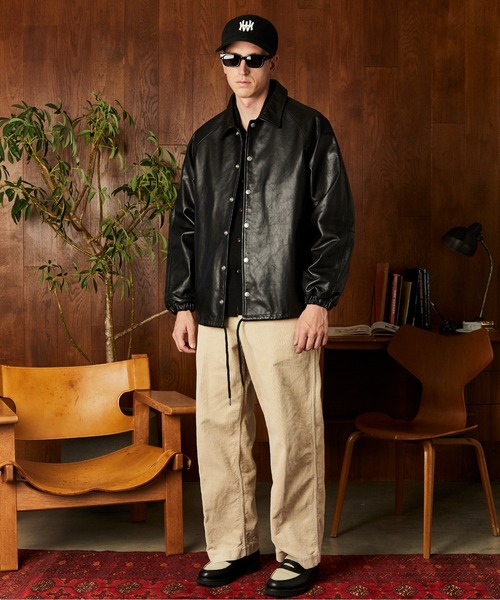 SCHOTT | Schott/ショット/LEATHER COACH JACKET/レザー コーチ