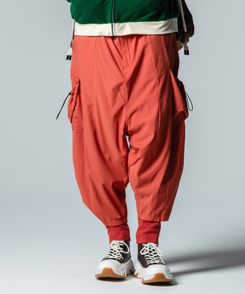 GLAMB | Rib Layered Cargo Pants / リブレイヤードカーゴパンツ