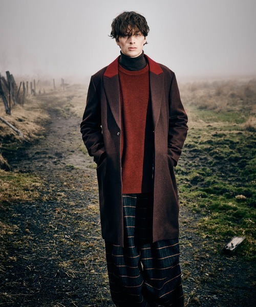 GLAMB | No Button Chester Coat / ノーボタンチェスターコート