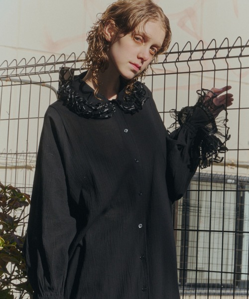 PERNA | ボリュームフリルナイティードレス - Buyee 通販購入サポート