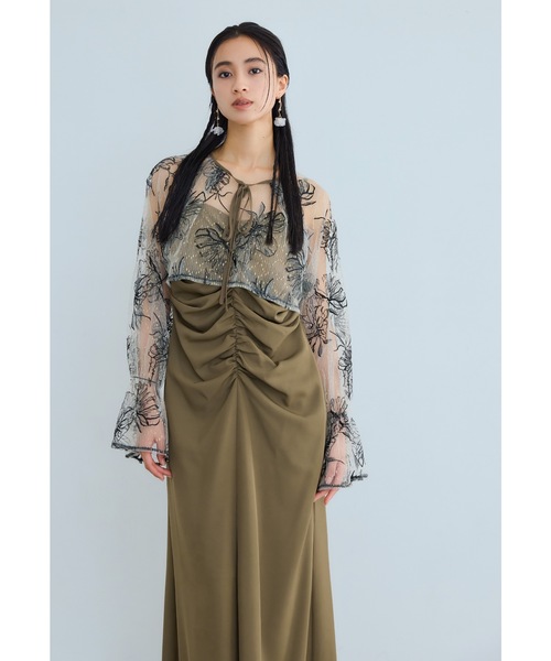 niana] many way ヴィンテージドレス パーティードレス 結婚式 ボレロ