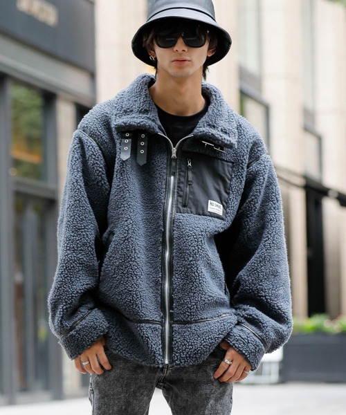 CLEL ヴィンテージ デザイン ショートMA-1ブルゾン ブラック S CLEL