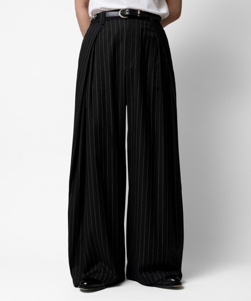 SOERTE | 3tuck Wide Balloon Trousers / 3タックワイドバルーン