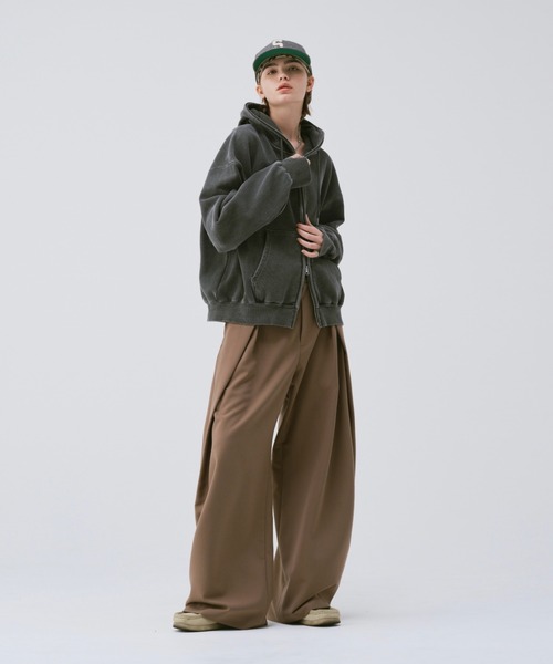 SOERTE | 3tuck wide balloon trousers / 3タックワイドバルーン