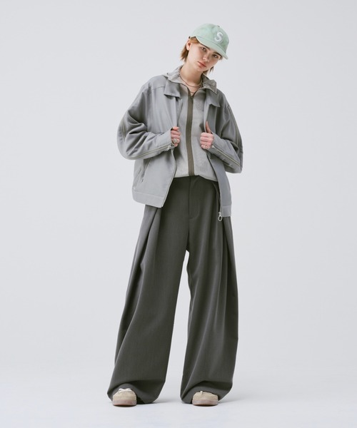 新品未開封　soerte 3tuck Wide Balloon Trousers SOERTE | 3tuck Wide Balloon Trousers / 3タックワイドバルーン
