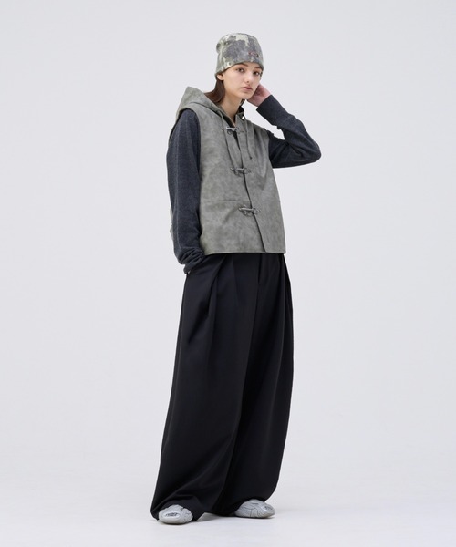 SOERTE | 3tuck Wide Balloon Trousers / 3タックワイドバルーン