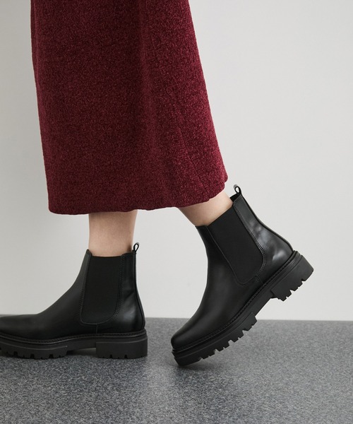 ENESS | 【ENESS】track sole leather tassel loafer トラック
