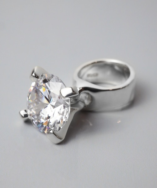 E.M. | ボリュームジルコニアピンキーリング - Buyee, an Online Proxy