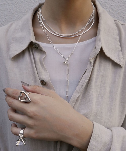 E.M. | ボリュームジルコニアピンキーリング - Buyee, an Online Proxy