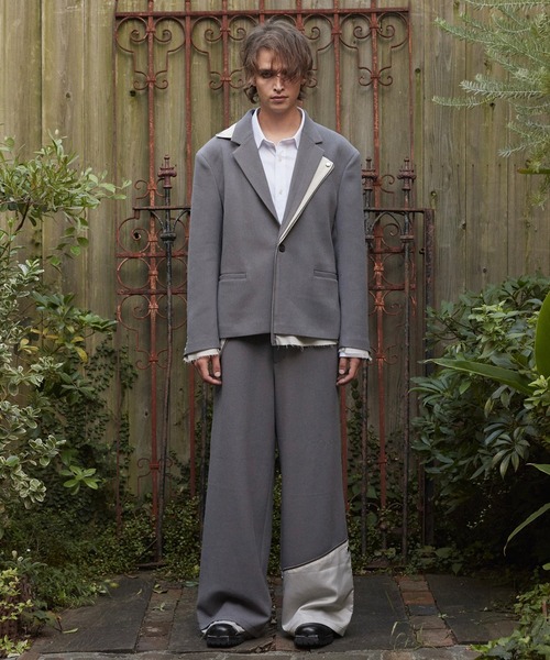 GRANCY Reverse LayeredDesign テーラードジャケット GRANCY】Reverse LayeredDesign TailoredJacket / リバース レイヤード