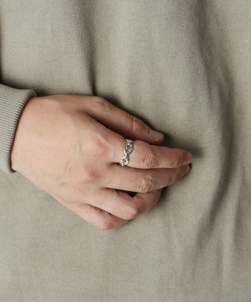 【新品未使用】XOLO ANCHOR CHAIN RING シルバー XOLO JEWELRY Anchor Chain Ring Silver | HAVEN