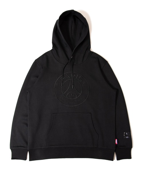 トップス Paris Saint-Germain TWO TIER LOGO HOODIE Paris Saint Germain PSG TWO TIER LOGO HOODIE Hoodie, beige