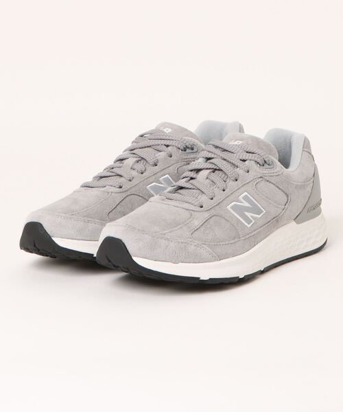 ホワイト/グレー スエードレザースニーカー NEW BALANCE | new balance ニューバランス FRESH FOAM 1880 V1