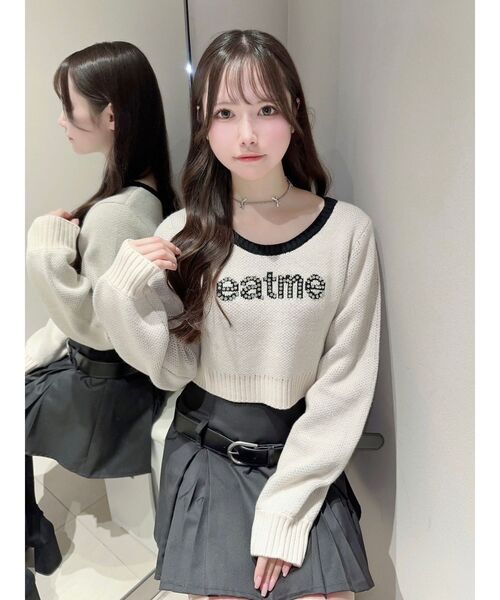 NOTREemor asymmetry tulle tops ノートルエモア asymmetry tulle tops🪽♡ @emor__official ボリューミーな