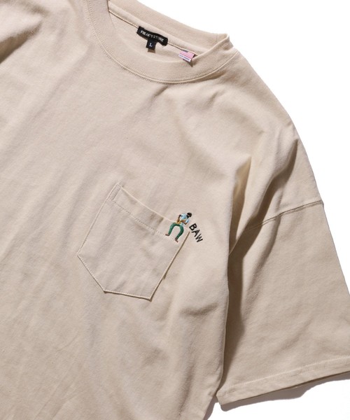 Freak S Store Web限定 ワンポイント刺繍デザインポケットtシャツ Buyee Un Servicio De Compra De Proxy En Linea Compre En Zozotown