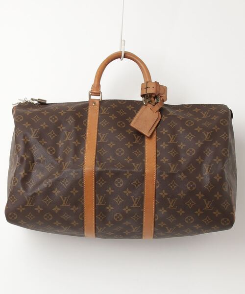 Louis Vuitton ボストンバッグ ブラウン LOUIS VUITTON | モノグラム キーポル ボストンバッグ - Buyee