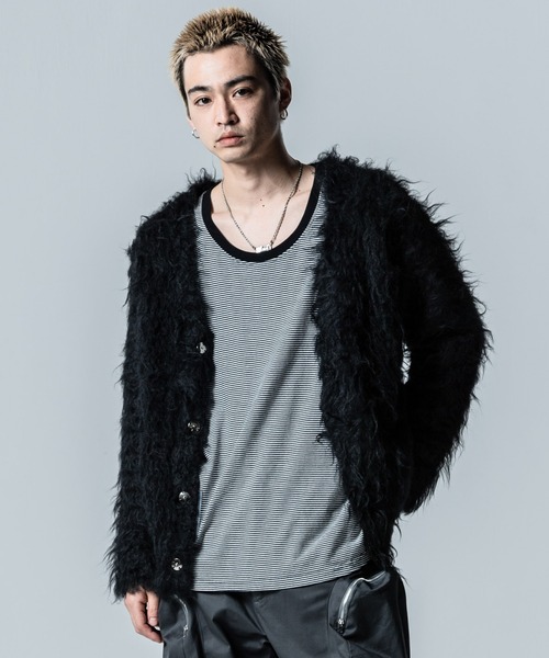 glamb カーディガン サイズ1 glamb カーディガン Damaged Flower Cardigan / ダメージ