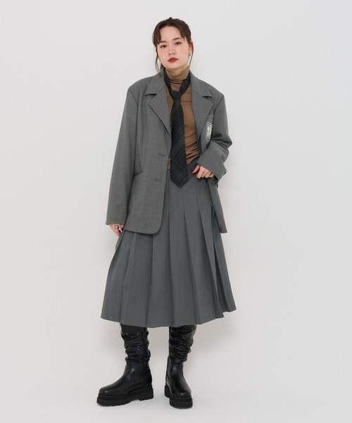 アテッサ新作モデル ミディ丈 | TINA：JOJUN プリーツスカート Buyee - TINA：JOJUN スカート