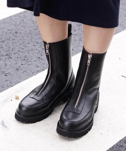 CAMINANDO センタージップ ブーツ 24cm　軽量 CAMINANDO / カミナンド WOMENS CENTER ZIP BOOTS EXCLUSIVE