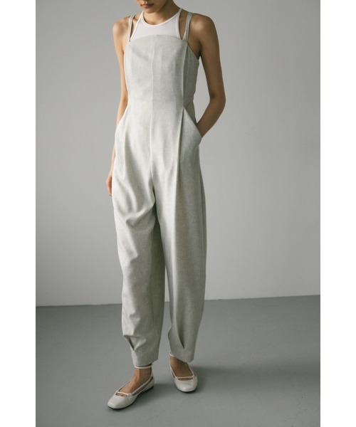 STYLEMIXER | カーブネックオールインワン - Buyee, an Online