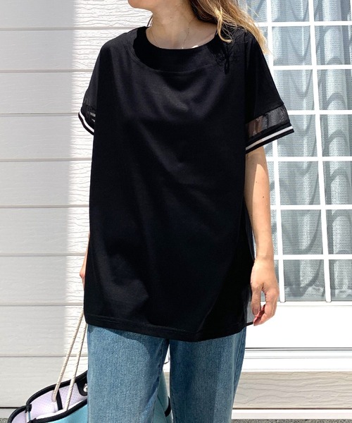 キュー Q 袖ラインプルオーバー （ホワイト） 楽天市場】ロゴTシャツ / CUBE SUGAR オーガニックコットン