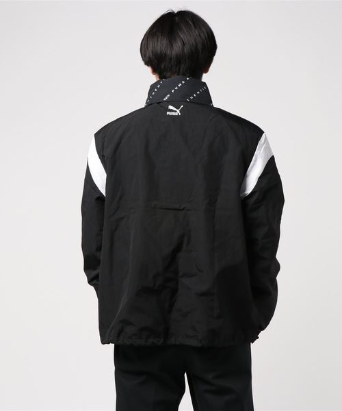 black puma windbreaker