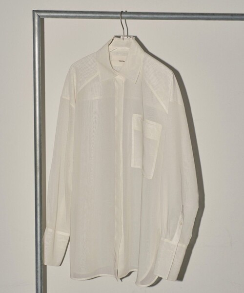 トップス TODAYFUL Organdy Shirts TODAYFUL | 【TODAYFUL/トゥデイフル】Organdy Over Shirts