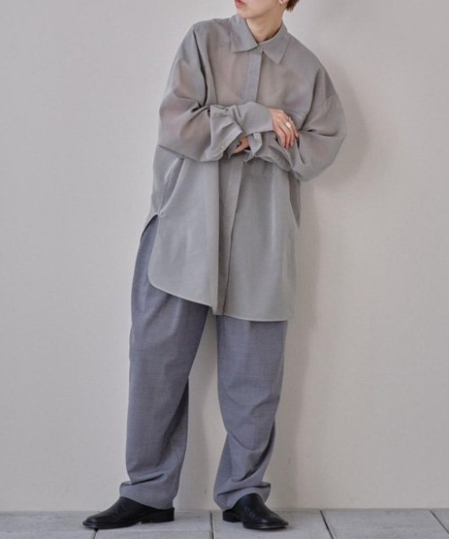 TODAYFUL | 【TODAYFUL/トゥデイフル】Organdy Over Shirts