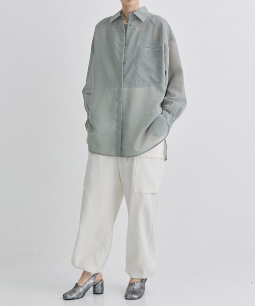 TODAYFUL | 【TODAYFUL/トゥデイフル】Organdy Over Shirts